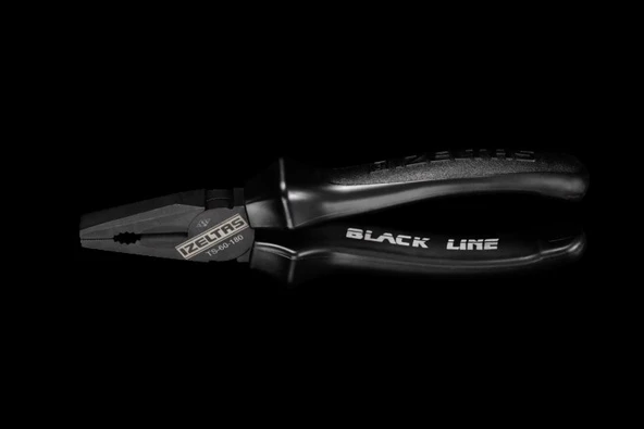 İzeltaş Kombine Pense Black Line 180 mm 13000 005118 ürün görseli 1