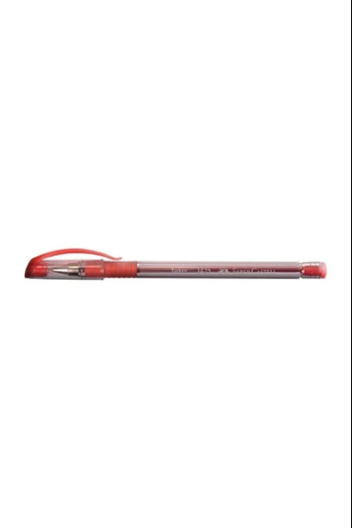 Faber-Castell Tükenmez Kalem İğne Uç Kırmızı 1425 (10 Lu Paket) ürün görseli 1
