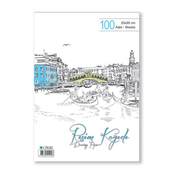 Çınar Resim Kağıdı 24x34Cm (100 Lü Paket) ürün görseli 1