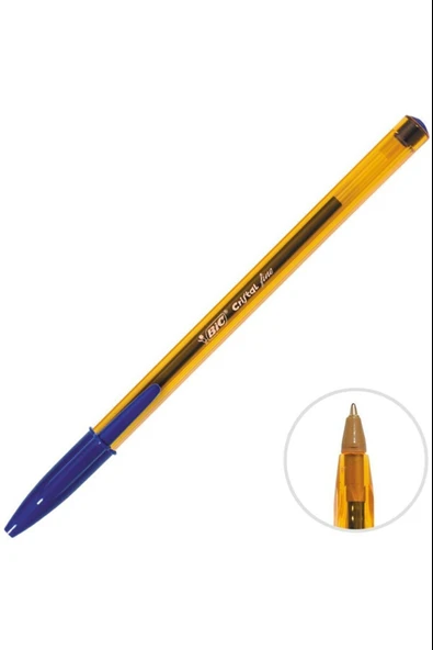 Bic Tükenmez Kalem Cristal Fine 0.8 Mm Mavi 872730 (50 Li Paket) ürün görseli 1