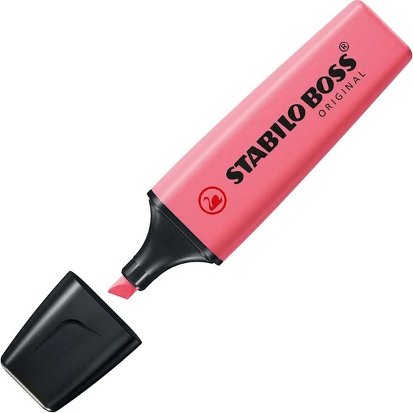 Stabilo Boss Fosforlu Kalem Original Pastel Gül Pembe 70/150 (10 Lu Paket) ürün görseli 1