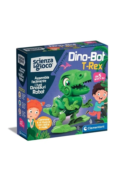Clementoni Oyuncak Bilim Ve Oyun: Robotics Dino-Bot T-Rex 75073 ürün görseli 1