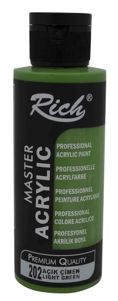 Rich Akrilik Boya 120 Cc Açık Çimen 120-202 ürün görseli 1