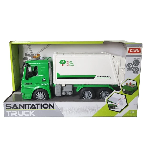 Ctoy Oyuncak Işıklı ve Sesli Çöp Kamyonu Py8920A ürün görseli 1