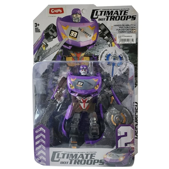 Ctoy Oyuncak Robota Dönüşebilen Araç 339-3 ürün görseli 1