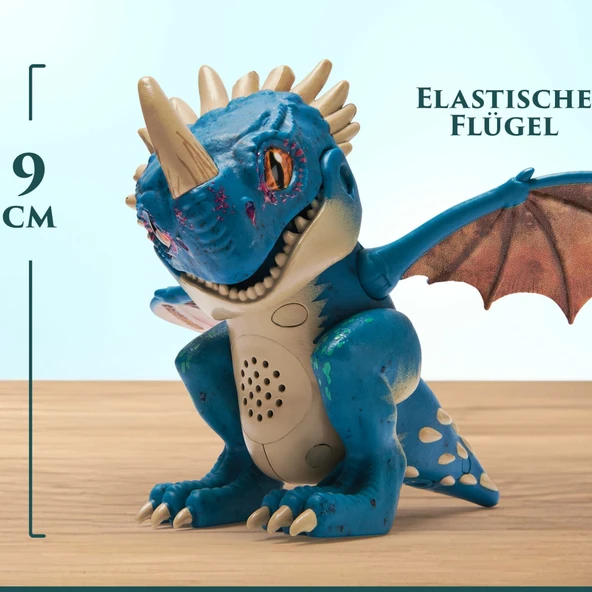Spinmaster Oyuncak Dragons Dreamworks Mini İnteraktıf Ejderha (Karışık Model 1 Adet) - Resim 7