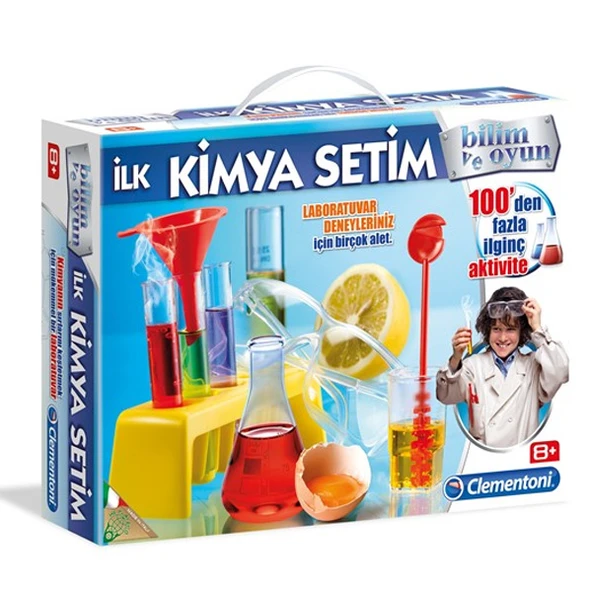 Clementoni Oyuncak Kimya Deney Seti 8Yaş+ CLE-64228 ürün görseli 1