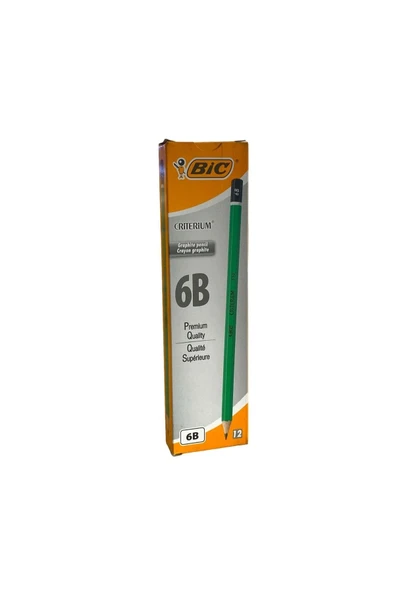 Bic Kurşun Kalem Criterium 550 6B 857593 (12 Li Paket) ürün görseli 1
