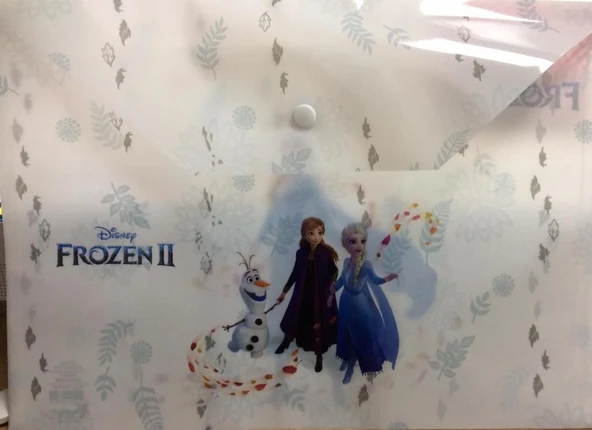 Keskin Color A4 Çıtçıtlı Dosya Plastik Frozen İı 120770-92 (10 Lu Paket) ürün görseli 1