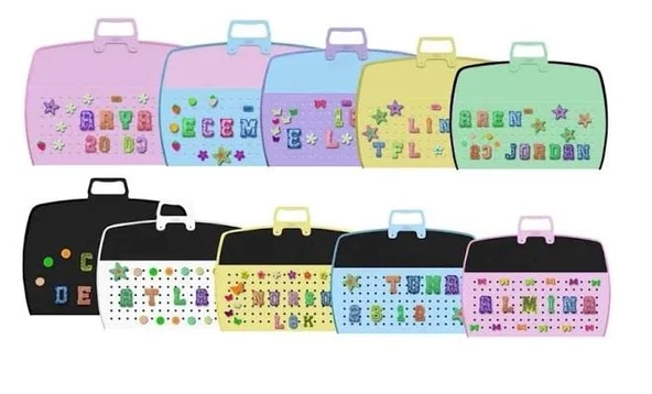 Abka Delic Seri 28X38Cm Resim Çantası Renkli (Karışık Renklerde 1 Adet) ürün görseli 1