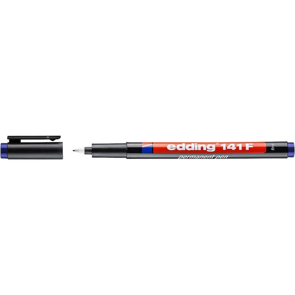 Edding Asetat Kalemi Permanent F Seri 0.6 Mm Mavi 141F (10 Lu Paket) ürün görseli 1