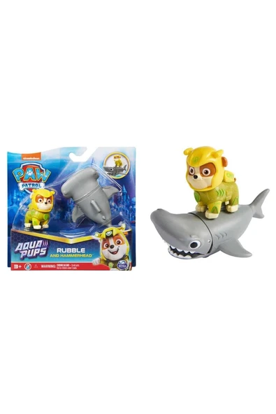 Spinmaster Oyuncak Paw Patrol Aqua Pups Temalı Hero Pups 6065411 (Karışık Model 1 Adet) ürün görseli 1