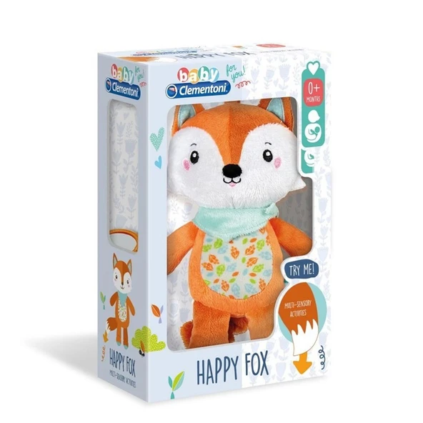 Clementoni Baby Oyuncak Aktiviteli Peluş Tilki CLE-17271 ürün görseli 1