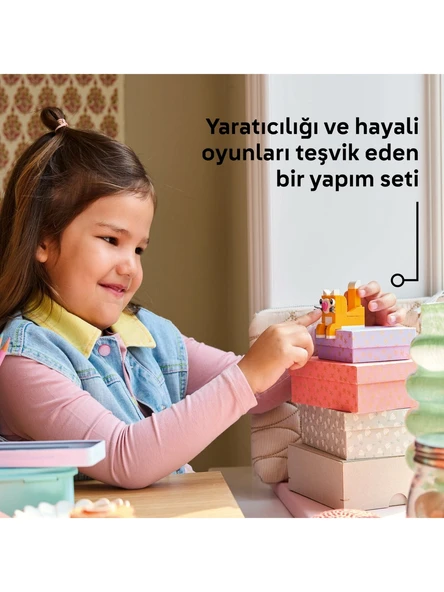 Lego Mutlu Kutu (680 Parça) Yaratıcı Oyuncak Yapım Seti - Resim 8