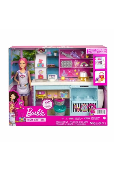 Barbie Oyuncak Barbienin Pasta Dükkanı Oyun Seti ürün görseli 1
