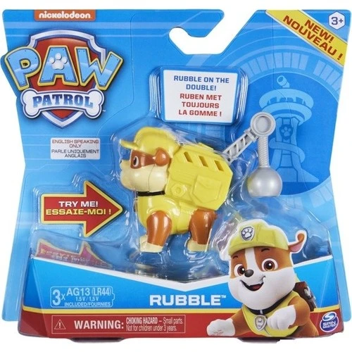 Spinmaster Oyuncak Paw Patrol Kahraman Şövalye Köpekçikler 6063149 (Karışık Model 1 Adet) ürün görseli 1