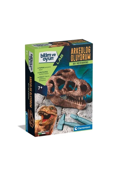 Clementoni Oyuncak Bilim ve Oyun - T-Rex Kazı Seti 64469 ürün görseli 1