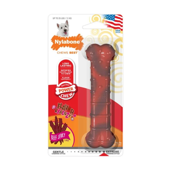 Nylabone Dura Chew Txtured Beef Jerky Small ürün görseli 1