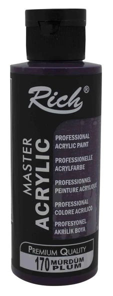 Rich Akrilik Boya 120 Cc Mürdüm 120-170 ürün görseli 1