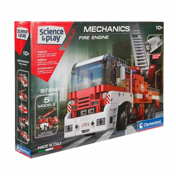 Clementoni Oyuncak Mekanik Laboratuvarı - İtfaiye Aracı 75068TR ürün görseli 1