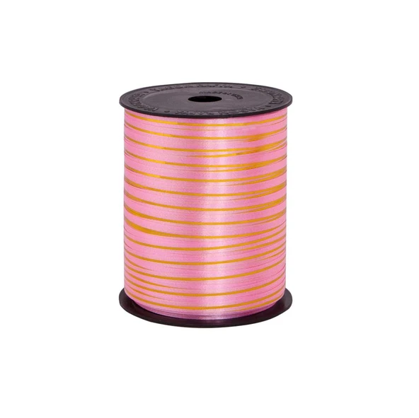 Vagon Rabant (Rafya) 5 Mm X 200 Metre Yaldızlı Pembe 4024 (2 Li Paket) ürün görseli 1