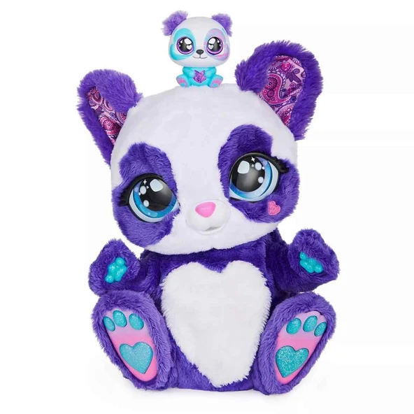 Spinmaster Oyuncak İnteraktif Peluş Panda Peek-A-Roo - Resim 4