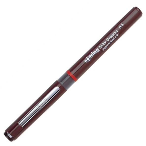 Rotring Tikky Çizim Kalemi Grafik 0.5 Mm 1904756 (12 Li Paket) ürün görseli 1