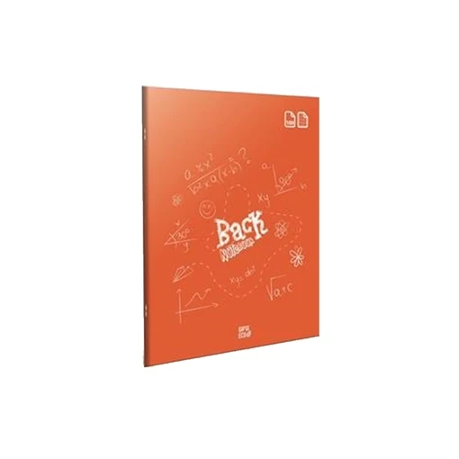 Gıpta Back A5 Tel Dikiş Plastik Kapak Defter 60 Yaprak Çizgili 4991 (12 Li Paket) ürün görseli 1