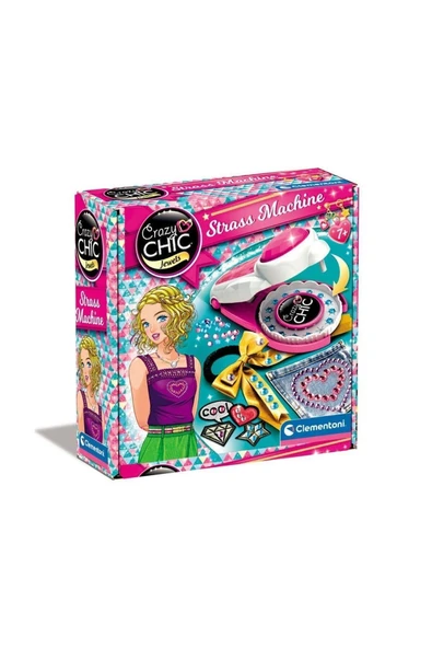 Clementoni Oyuncak Crazy Chic Süsleme Makinesi 18692 ürün görseli 1