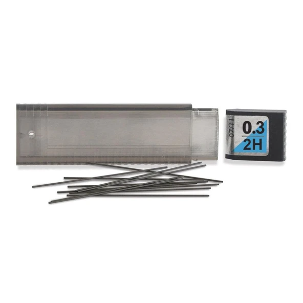 Tombow Min Versatil Kalem Ucu Klasik Mono Lead 2H 0.3 Mm R3-Rg 2H (12 Tüp) ürün görseli 1