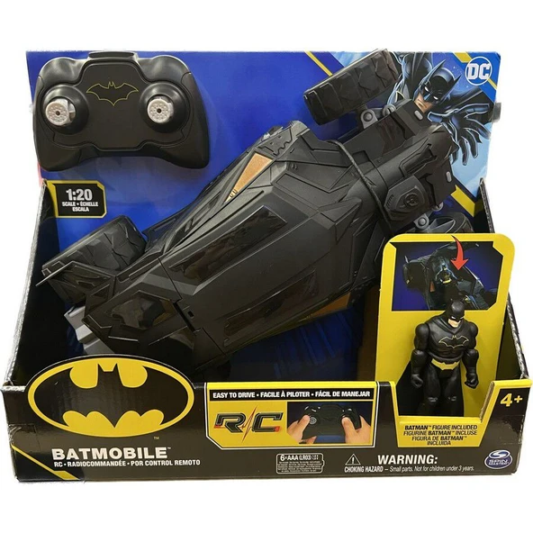Spinmaster Oyuncak Batman Batmobil Rc 1:20 SPM-6065425 ürün görseli 1