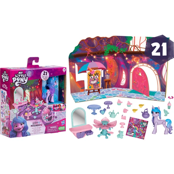 Hasbro Oyuncak My Little Pony Izzy Moonbow Unicorn Çay Partisi F6112 ürün görseli 1