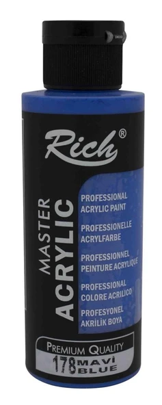 Rich Akrilik Boya 120 Cc Mavi 120-178 ürün görseli 1