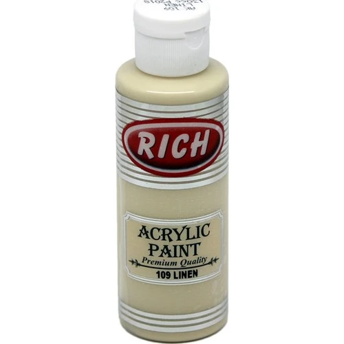 Rich Akrilik Boya 120 Cc Linen Keten 120-109 ürün görseli 1