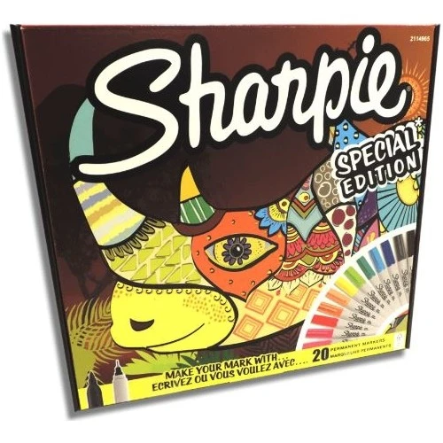 Sharpie Fine Permanent Markör Kalem 20 Renk Gergedan 2110122 ürün görseli 1