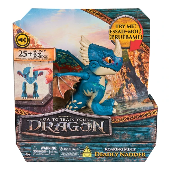 Spinmaster Oyuncak Dragons Dreamworks Mini İnteraktıf Ejderha (Karışık Model 1 Adet) - Resim 3