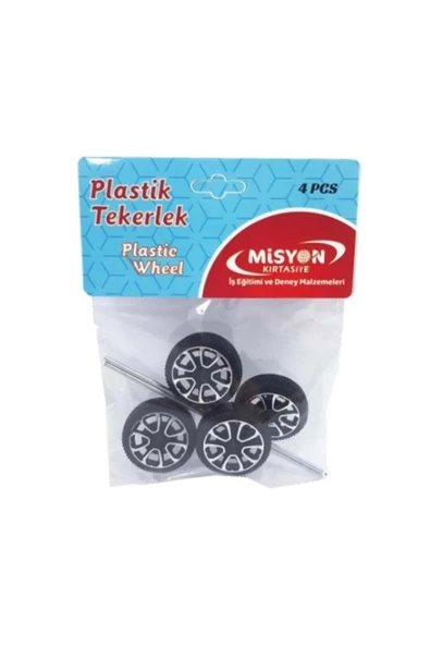 Misyon Plastik Tekerlek Küçük St-9872 (4 Lü Paket) ürün görseli 1