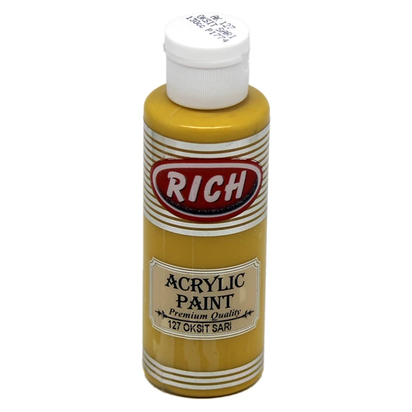 Rich Akrilik Boya 120 Cc Oksit Sarı 120-127 ürün görseli 1