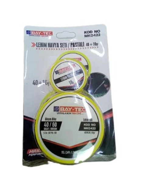 Bay-tec Lehim Havya Seti Pastalı 40+10 Gr Mk-0422 ürün görseli 1