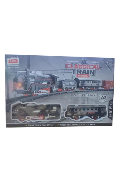 Ctoy Oyuncak Işıklı Sesli Tren Seti 10 Parça Jhx6689 ürün görseli 1