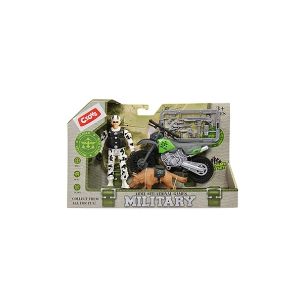Ctoy Oyuncak Mini Asker Seti F9-1 ürün görseli 1