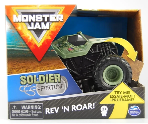 Spinmaster Oyuncak Monster Jam 1:43 Kükreyen Araçlar (Karışık Model 1 Adet) Spm-6044990 ürün görseli 1