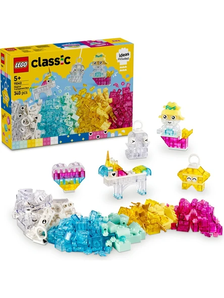 Lego Sihirli Saydam Kutu (340 Parça) Yaratıcı Oyuncak Yapım Seti ürün görseli 1