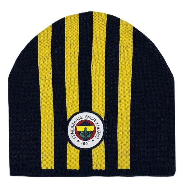 Fenerbahçe S.K. 25/26 Sezon Çubuklu Unisex Bere Unisex Şapka ürün görseli 1