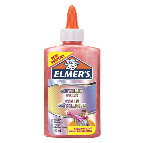 Elmers Metalik Slime Yapıştırıcı Pembe 147 ML 2109508 ürün görseli 1