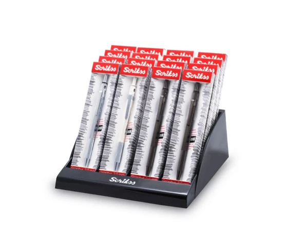 Scrikss Versatil Kalem Graph-X Metal 0.7 Mm 16 Li Stand ürün görseli 1