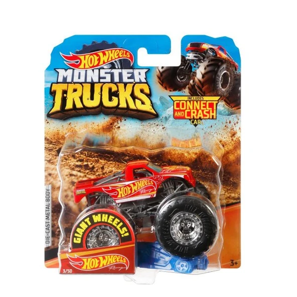 Mattel Oyuncak Hot Wheels Monster Trucks Arabalar 1:64 FYJ44 ürün görseli 1