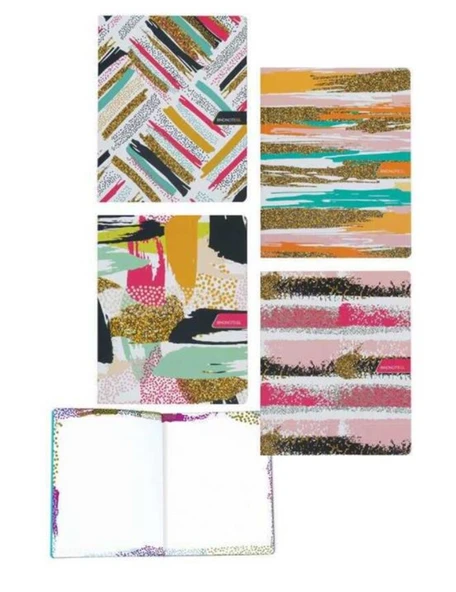 Keskin Color Ciltli Defter Bind-Note Stone 20X25Cm 80 Yaprak Kareli 410814-99 ürün görseli 1
