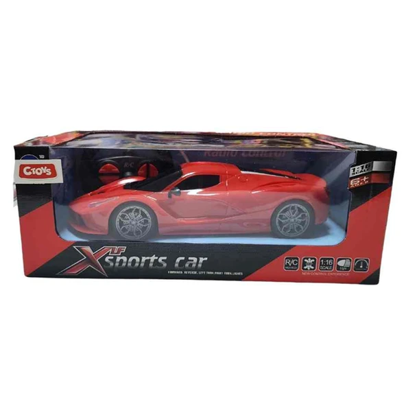 Ctoy Oyuncak Uzaktan Kumandalı Spor Model Araba 1:16 789-201A ürün görseli 1