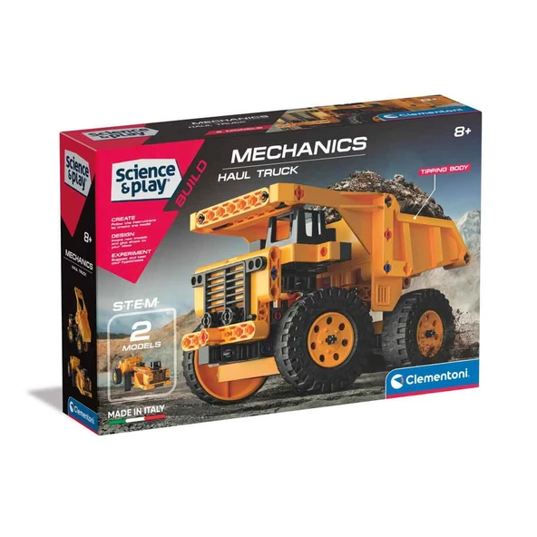 Clementoni Oyuncak Mekanik Laboratuvarı - Haul Truck 75081TR ürün görseli 1